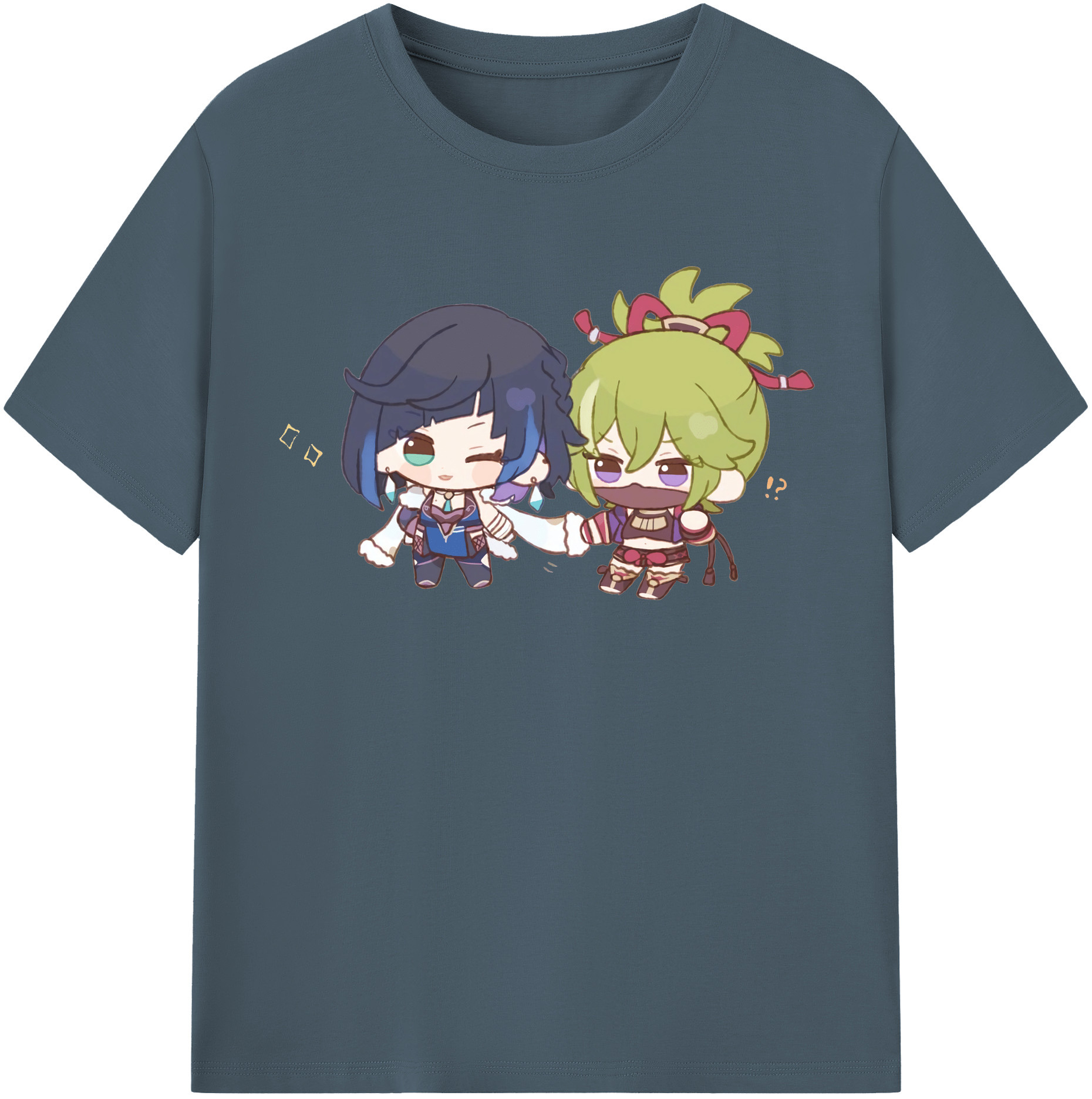 げんし神  久岐忍 くき しのぶ genshin Kuki Shinobu 綿100％半袖Tシャツ（フロントプリント）